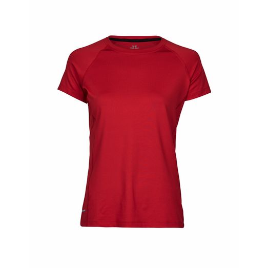 Tee Jays Ladies' CoolDry Tee Red