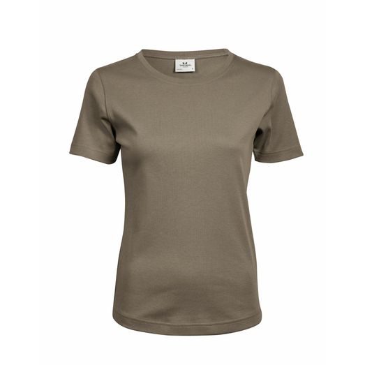 Tee Jays Ladies' Interlock Tee Clay