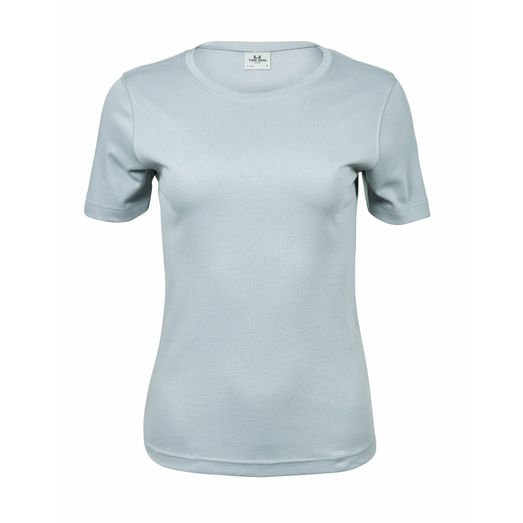 Tee Jays Ladies' Interlock Tee Ice Blue