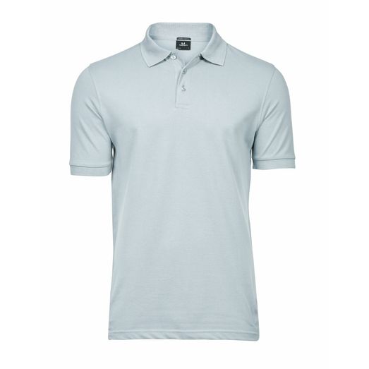 Tee Jays Men's Luxury Stretch Polo Ice Blue