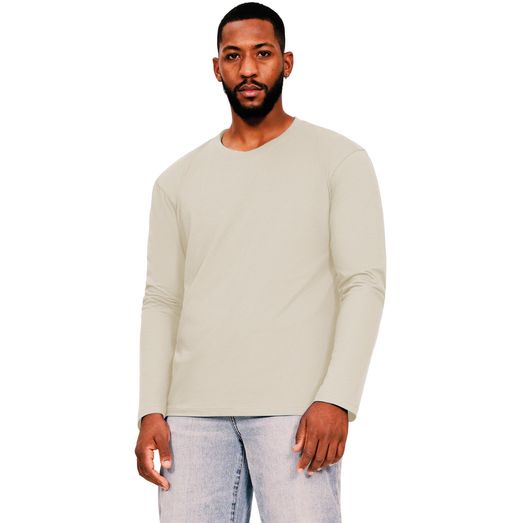 Casual Classics Ringspun 150 Long Sleeve T-Shirt - Ecru