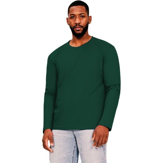 Casual Classics Ringspun 150 Long Sleeve T-Shirt - Forest Green