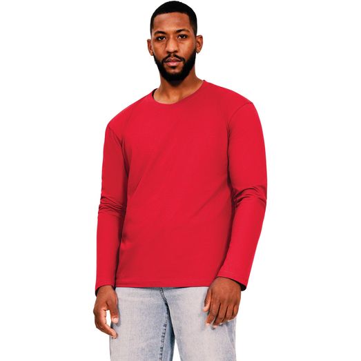 Casual Classics Ringspun 150 Long Sleeve T-Shirt - Red