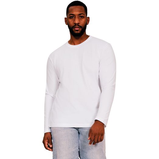 Casual Classics Ringspun 150 Long Sleeve T-Shirt - White