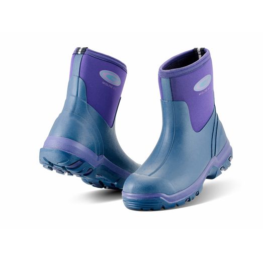 Grubs Midline 5.0 Ankle Wellington Boots Violet