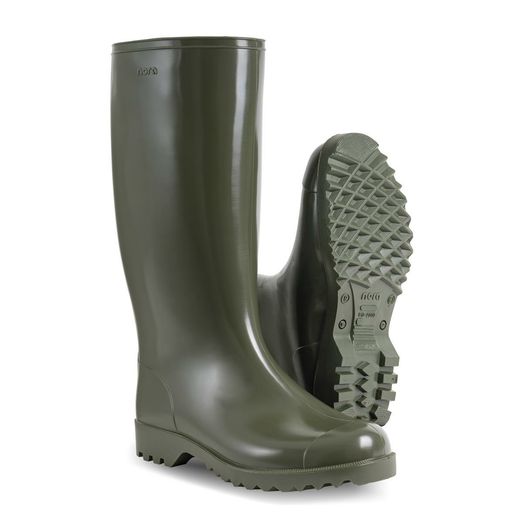Nora ANTON Unlined Wellington Boots - Green