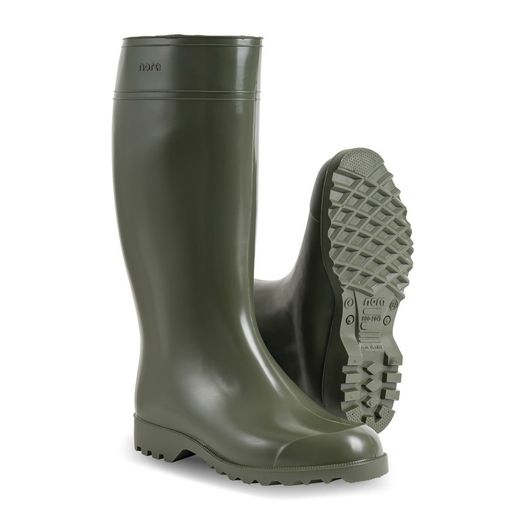 Nora Antonia Unlined Ladies Wellington Boot - Green