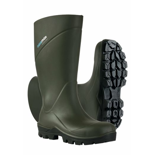 Nora NORAMAX S5 Polyurethane Safety Wellington Boot - Green