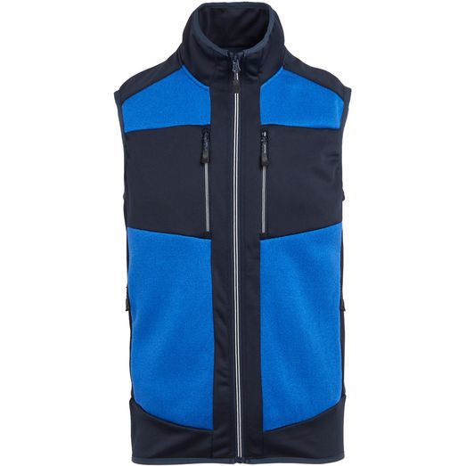 Regatta Professional Evolve Knit Effect Stretch Unisex Bodywarmer - Strong Blue/Navy
