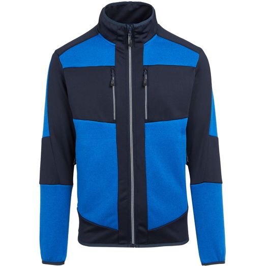 Regatta Professional Evolve Knit Effect Unisex Stretch Midlayer - Strong Blue/Navy