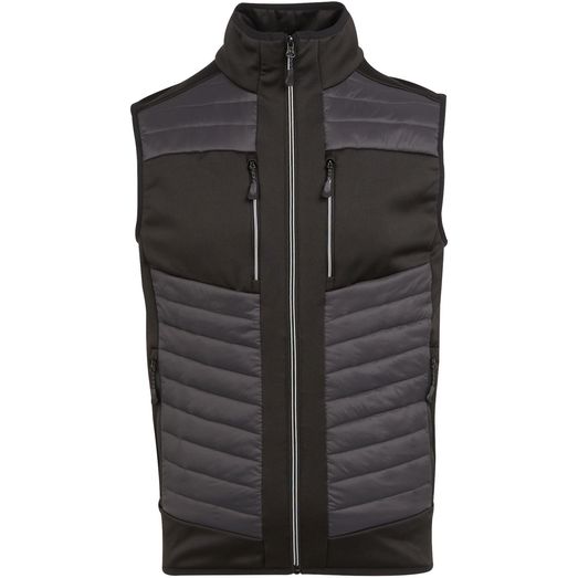 Regatta Professional Evolve Thermal Hybrid Unisex Bodywarmer - Ash/Black