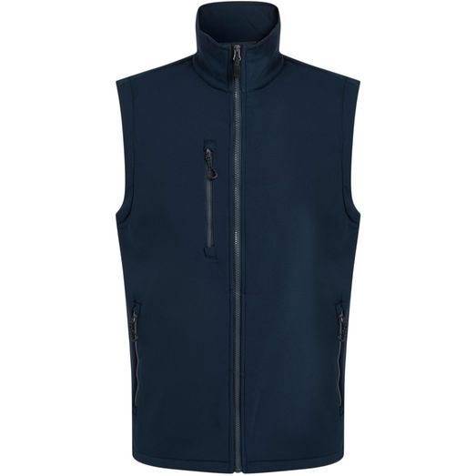 Regatta Professional Navigate 2 Layer Softshell Bodywarmer - Navy/Seal Grey