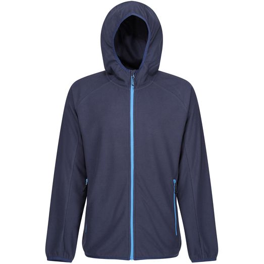 Regatta Professional Navigate Full Zip Hooded Fleece - Navy/French Blue