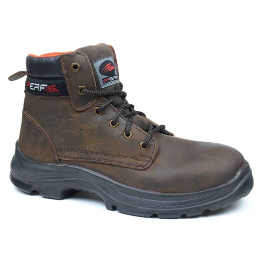 PERF Bencorr Pro Safety Derby Boot Brown