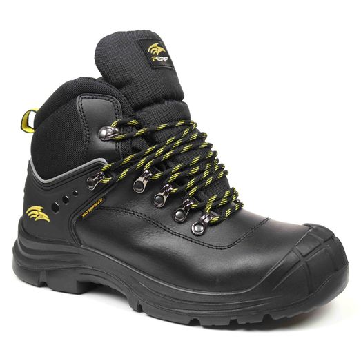 PERF Corvus Waterproof Safety Hiker Boot Black