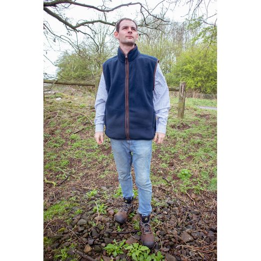 PERF Fleece Gilet Navy