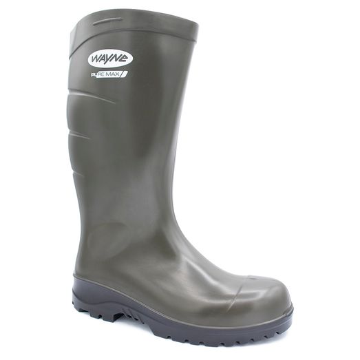 Wayne S5 Safety Plus PU Wellingtons (P2012) Green