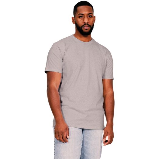 Casual Classics Supreme Organic Combed 220 T-Shirt - Heather Grey
