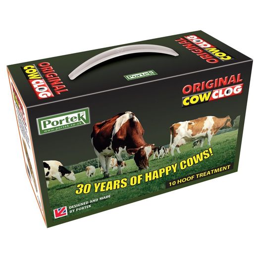 Portek Cow Clog Hoof System 1 Pack Of 10