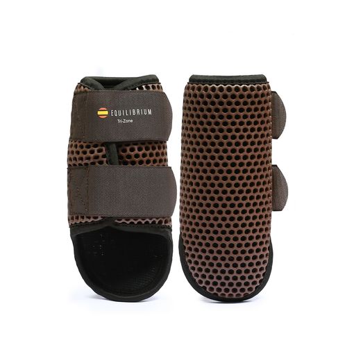 Equilibrium Tri-Zone Brushing Boots Brown