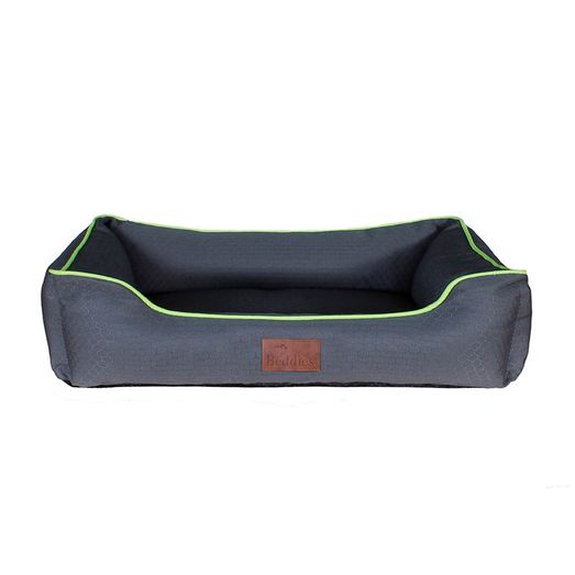 Beddies Waterproof Lounger Dog Bed Charcoal/Lime