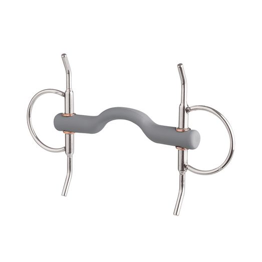 Beris Soft Tongue Port Full Cheek Snaffle Bit