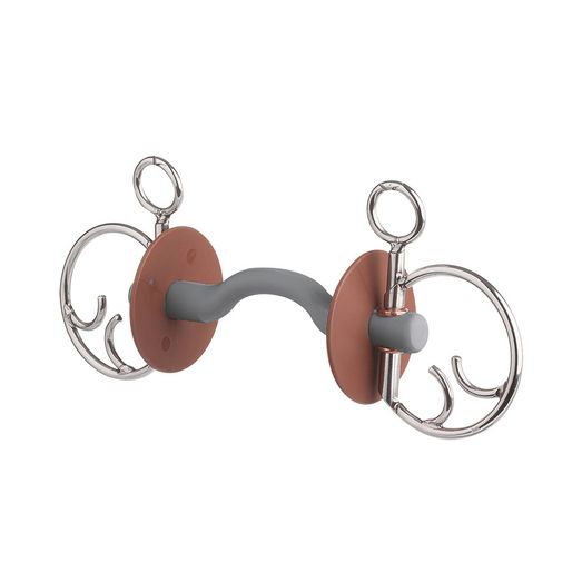 Beris Soft Tongue Port Bar Kimblewick Bit