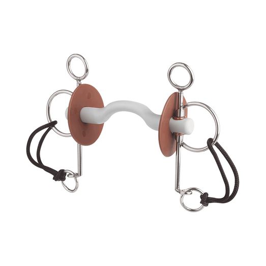 Beris Soft Tongue Port Long Shank Pelham Bit