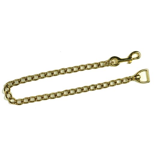 Mackey Brass Rein Chains (Stallion Chain) Brass