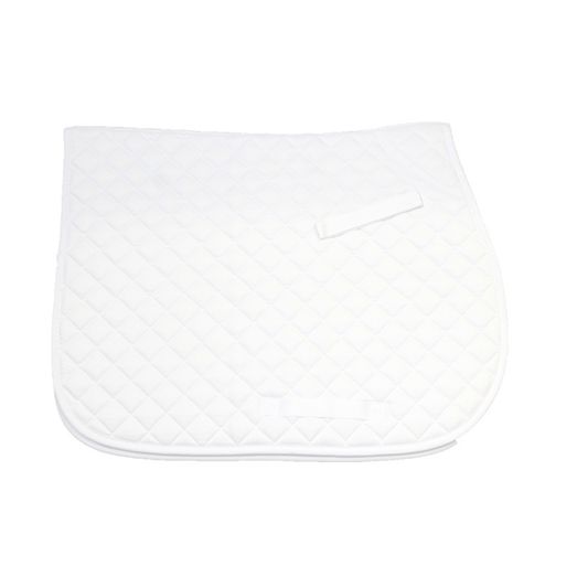 Equi-Sential Cotton Quilted Saddle Cloth White