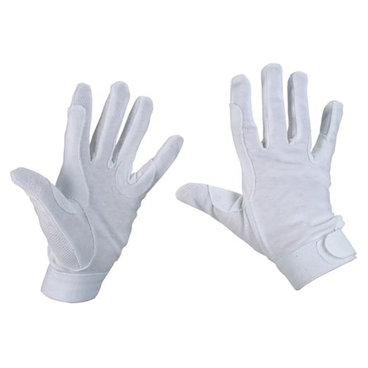 Equi-Sential Cotton Riding Glove White