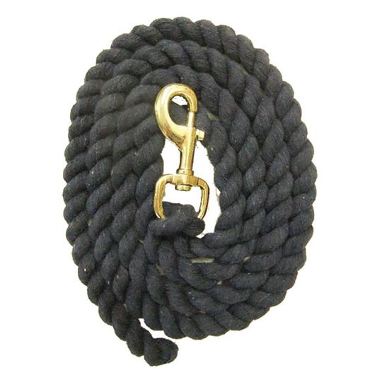 Waldhausen Economy Cotton Lead Rope Black