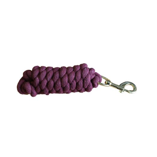 Waldhausen Economy Cotton Lead Rope Burgundy