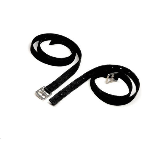 Equisential Nylon Stirrup Leathers Black