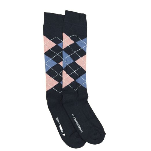 Equisential Original Sockies Navy/Jean/Pink