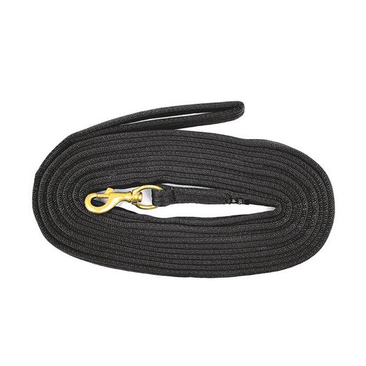 EquiSential Padded Lunge Rein Black