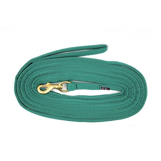 EquiSential Padded Lunge Rein Green