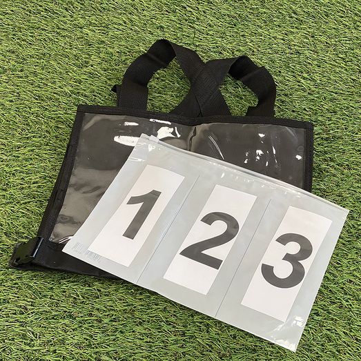 Equetech Eventing Competition Bib Black