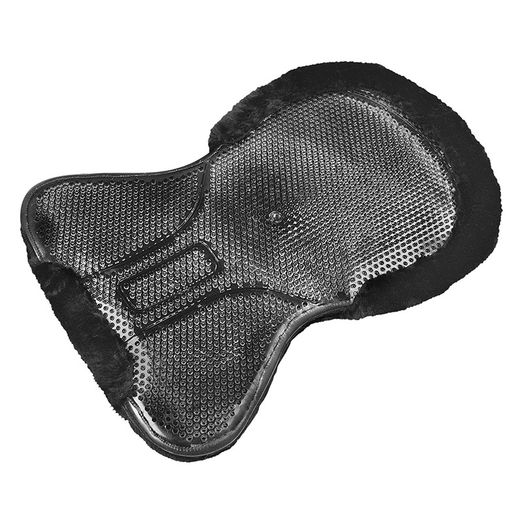 Waldhausen Gel Pad with Synthetic Fur Black