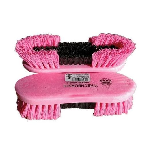 HAAS Wash Brush For Horses Pink