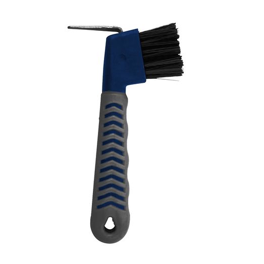 Equi-Sential Hoofpick brush Grippy Azure Blue/Grey