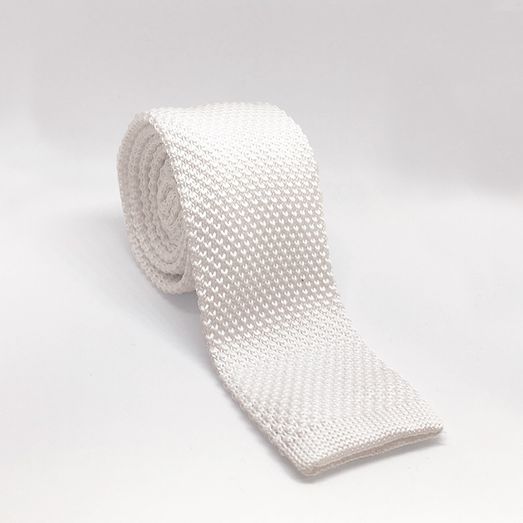 Equetech Knitted Competition Tie White