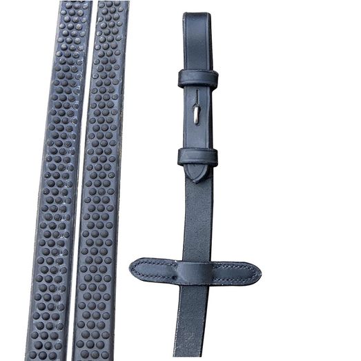 Mackey Legend Super Grip Reins Black
