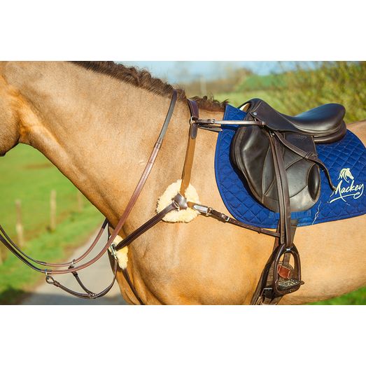 Mackey Classic 5-Point Breastplate Black