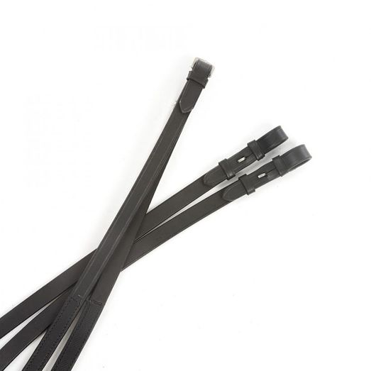 Mackey Classic One-Sided Rubber Reins Brown