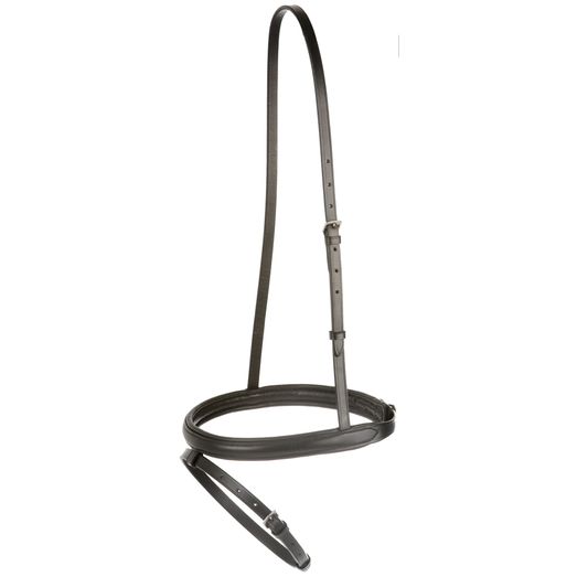 Mackey Classic Padded Flash Noseband Brown