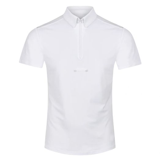 Equetech Mens Elite Cool Competition Shirt White