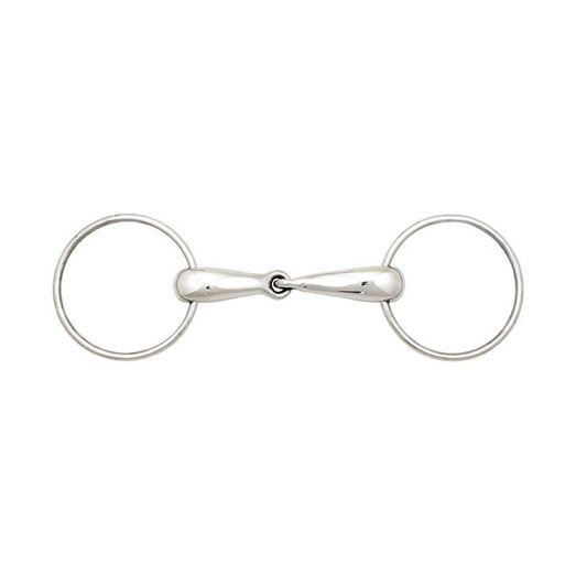 Mackey Normal Ring Hollow Mouth Snaffle (Thick)