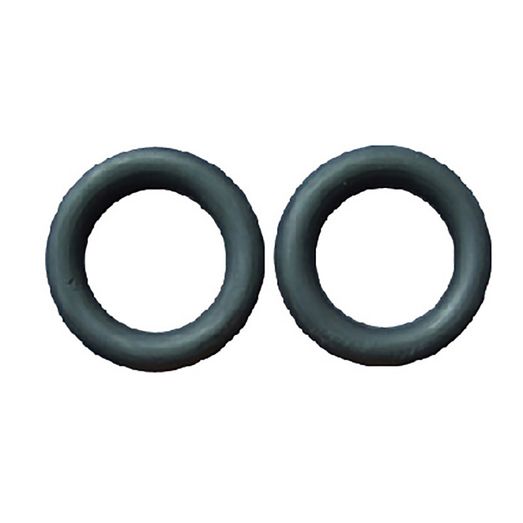 Equi-Sential Peacock Rubbers Black