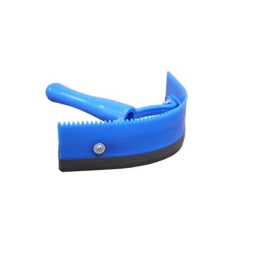 Equi-Sential Plastic Sweat Scraper Blue